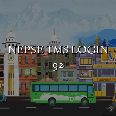 nepsetms21|Nepse TMS 21 Login .